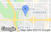 Map of Lakeview, AB