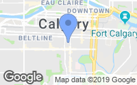 Map of Lakeview, AB