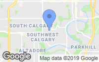 Map of Lakeview, AB