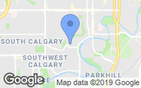 Map of Lakeview, AB