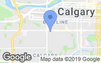 Map of Lakeview, AB
