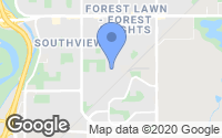 Map of Lakeview, AB