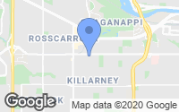 Map of Lakeview, AB