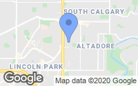 Map of Lakeview, AB