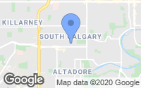 Map of Lakeview, AB
