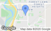 Map of Lakeview, AB