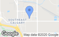 Map of Lakeview, AB